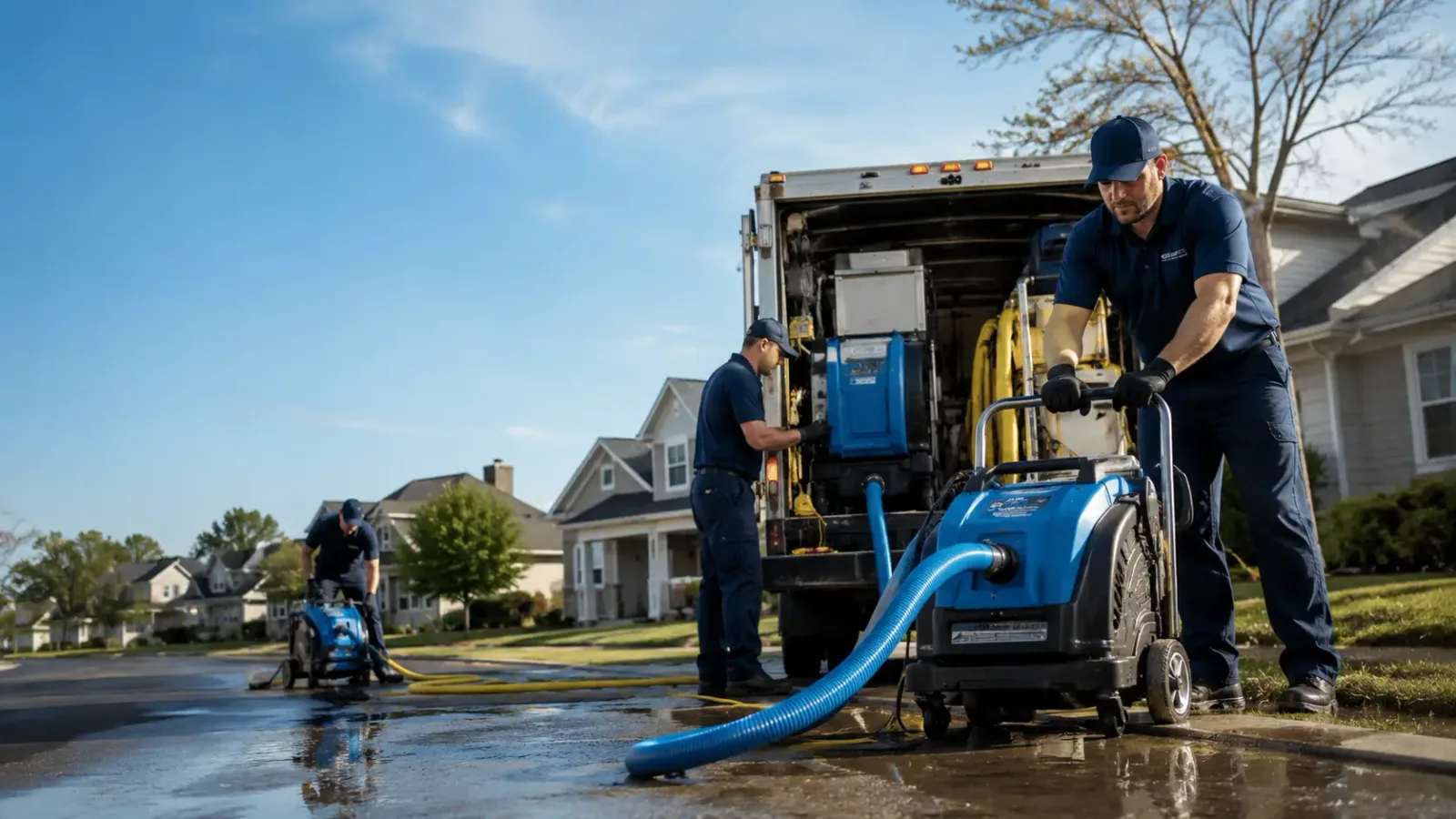Flood Damage Cleanup in Columbus, MI